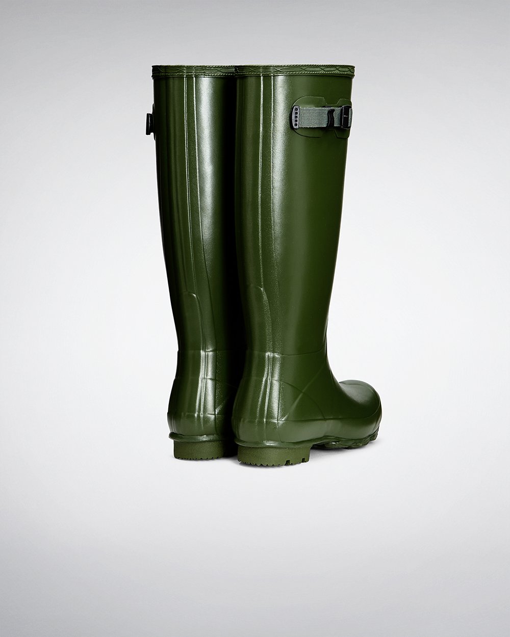 Hunter Mujer Norris Field - Botas de Lluvia Verde - 198-KRYHUD